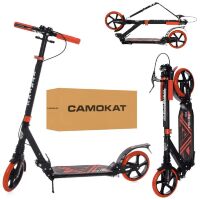 Двоколісний Самокат складаний Для дорослих iTrike SR2-018-10-BOR з ручним гальмом і замком / помаранчевий**