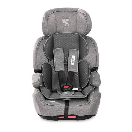 Дитяче автокрісло з БУСТЕРОМ Lorelli (Bertoni) Iris 9-36 kg Grey Сіра. Система Isofix