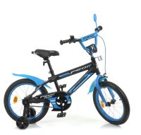 Дитячий двоколісний велосипед для дівчинки Profi Y18323-1 Inspirer,SKD75 / колеса 18д / синій**