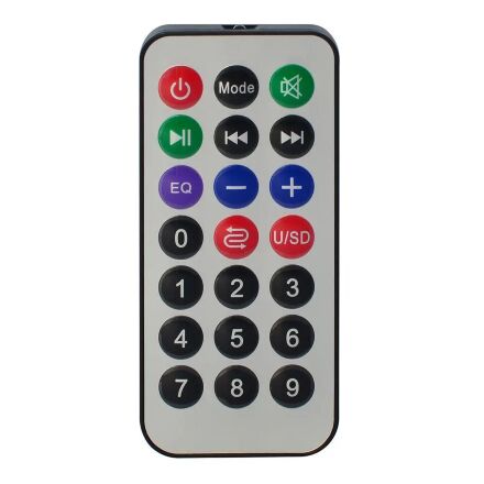 Колонка музична 8 дюймів PK-09L на акумуляторі / пульт та мікрофон / TFслот Bluetooth FM MP3 на колесах