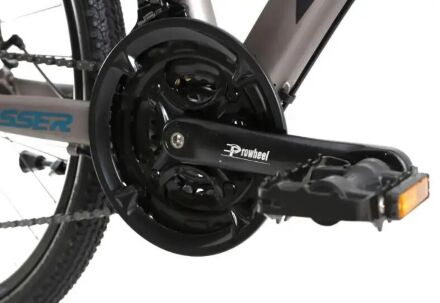 Велосипед спортивний гірський Crosser Solo колеса 27.5 LTWOO+SHIMANO Гідравліка Червоний