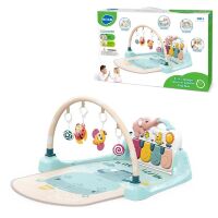 Розвивальний килимок для немовляти HOLA HE898900 Дуга з підвісками Піаніно / Для дівчинки та хлопчика/муніль світ
