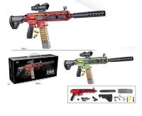 Дитячий іграшковий автомат з гільзами H888 на кулях з присоскою