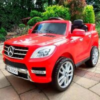 Дитячий електромобіль Джип Mercedes Benz M 3568EBLR-3 червоний**