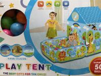 Дитячий ігровий намет MR 0367 з манежем і кульками **