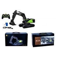 Будівельна техніка на р/у 1593 Екскаватор металевий (8 функцій) / на радіоуправлінні