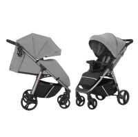 Коляска прогулянкова CARRELLO Bravo CRL-8512/1 Metal Grey + дощовик