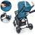 Дитяча прогулянкова коляска El Camino ME 1023L Focus Aqua бірюзовий
