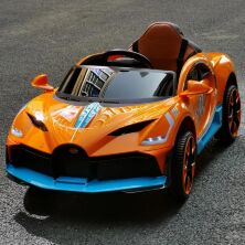 Дитячий електромобіль легкова машина T-7657 EVA ORANGE помаранчевий