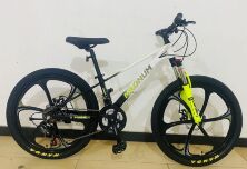 Спортивний магнієвий велосипед 24 дюйми Corso «MAGNUM» MN-24637  рама 11д Shimano 21 швидкість