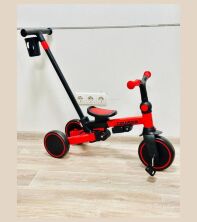 Дитячий беговел-трансформер (велобіг) Maraton Tri-cycle Cruiser Milano 001 червоний