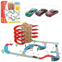 Велика П'ятирівнева Паркування Гараж Паркінг для машинок 922-11 з треком**