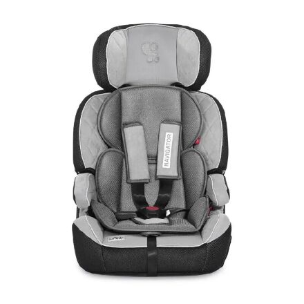 Дитяче регульоване автокрісло з БУСТЕРОМ Lorelli (Bertoni) Navigator 9-36 kg Grey Сіра