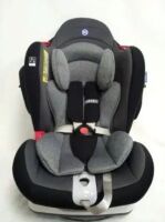 Дитяче автокрісло El Camino ME 1064 JAZZ кріплення Isofix група 0/1/2/3 від народження / сіра