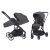 Прогулянкова дитяча коляска CARRELLO Alfa CRL-5508 Falcon Grey з чохлом на ніжки/сіра