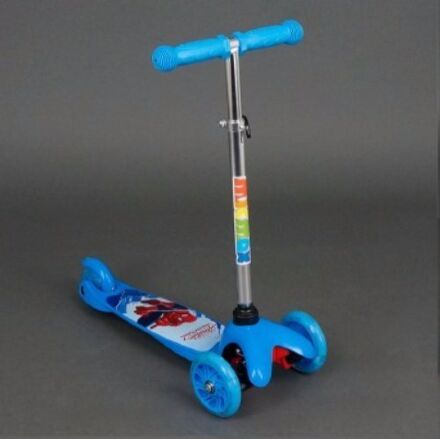 Самокат дитячий триколісний Mini 779-15 Людина Павук ***