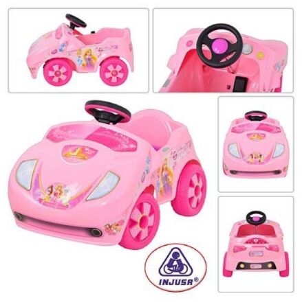 Дитячий електромобіль 7168 ІNJUSA рожевий Принцеси