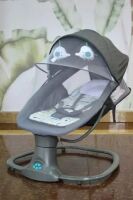 Заколисуючий центр гойдалки Bambi 8105 темно-сірий м'ята **