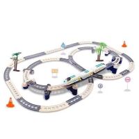 Дитяча залізниця 1628-2 42 деталі, Локомотив, 2 вагони