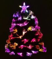 Новорічна ялинка сосна штучна розбірна C 29330 з Led підсвічуванням 55 гілок зелена