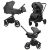 Коляска універсальна CARRELLO Epica CRL-8511/1 (3in1) Silver Grey +дощовик