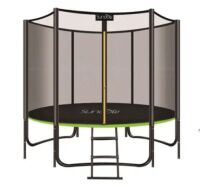 Спортивний Батут MS 2920-2 діаметр 244 см на пружинах з сходами з сіткою-висота 150 см