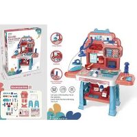 Ігровий набір доктора 8134 "Стетоскоп" Стіл з медичними інструментами та мийками (42 деталі)**