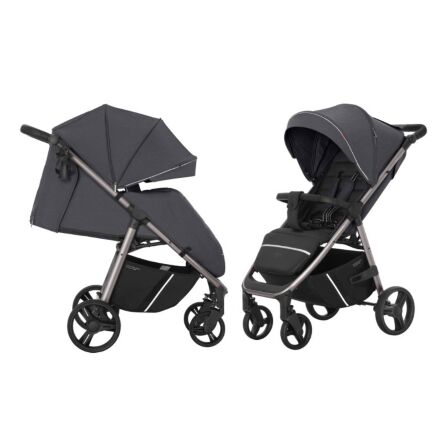 Коляска прогулянкова CARRELLO Bravo CRL-8512/1 Serious Grey + дощовик