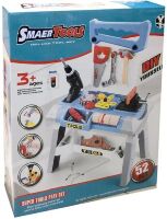 Мастерская - верстак, 52 аксессуара, дрель на батарейках, h-66 см Т 107