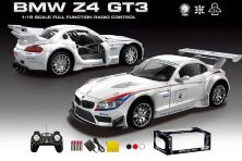 Легкова Машина на р/в 866-1812 B "BMW Z4 GT3" на акумуляторі 4,8V / світлові ефекти / на радіокеруванні