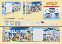 Будиночок 012-11 з меблями Вілла на морському березі Happy Family