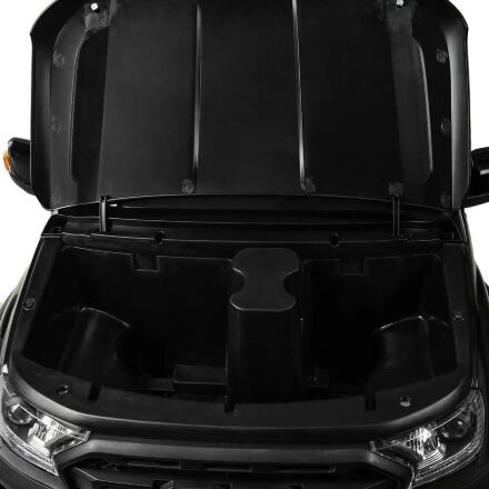 Дитячий електромобіль Ford шкіряне сидіння M 4174EBLR-2 чорний