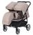 Коляска прогулянкова CARRELLO Connect CRL-5502/1 Cotton Beige для двійні з перенесенням