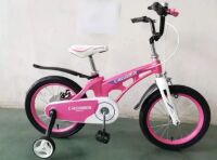 Велосипед полегшений двоколісний SPACE MAGNESIUM BIKE колеса 20 дюймів рожевий 2021 рік**