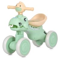 Дитяча музична каталка-толокар Bambi M 6025E-5-2 з підсвіткою світло-зелена