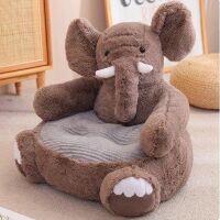 Дитяче м'яке плюшеве крісло-іграшка Слоненя