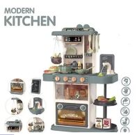 Дитяча ігрова інтерактивна КУХНЯ велика Limo Toy 889-183 з аксесуарами. Звукові і світлові ефекти**