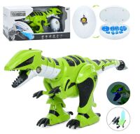 Інтерактивний робот динозавр на радіокеруванні K29 звукові та світлові ефекти, пара, танцює, ходить