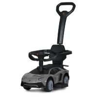 Дитяча каталка толокар 2в1 M 5777EL-11 Машина Lamborghini з батьківською ручкою