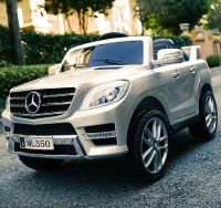 Дитячий електромобіль Джип Mercedes Benz M 3568EBLRS-11 сірий автопокраска**