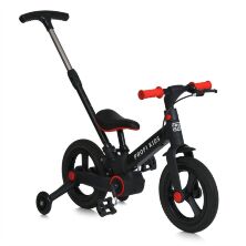 Дитячий велосипед-трансформер 2в1 PROFI KIDS 12 дюймів складний MB 1021-1 чорний