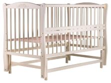 Ліжко Babyroom Еліт різьблення, маятник, відкидний пліч-DER-6 бук слонова кістка