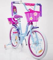 Велосипед для дівчаток з батьківською ручкою "PRINCESS-2" 19PS02-20