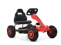 Дитячий педальний карт надувні колеса Bambi M 4036-3 червоний**