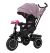 Велосипед коляска дитячий триколісний TILLY CAYMAN з пультом і посиленою рамою T-381/7 Фіолетовий льон