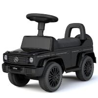 Дитяча каталка-толокар машина ДЖИП 652-2 Mercedes Мерседес з музикою / чорний
