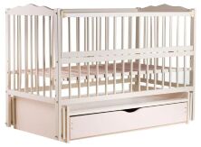 Ліжко Babyroom Веселка маятник, ящик, відкидний пліч DVMYO-3 бук слонова кістка