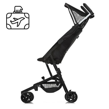 Дитяча прогулянкова коляска El Camino ME 1033 QWERTY Black чорний**