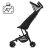 Дитяча прогулянкова коляска El Camino ME 1033 QWERTY Black чорний**
