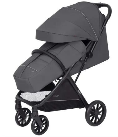 Дитяча прогулянкова коляска Carrello Nero CRL-5514 до 22 кг із чохлом на ніжки Black